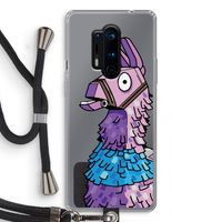 Lama: OnePlus 8 Pro Transparant Hoesje met koord
