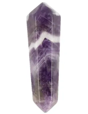 Dubbeleinder Amethist - 50 mm