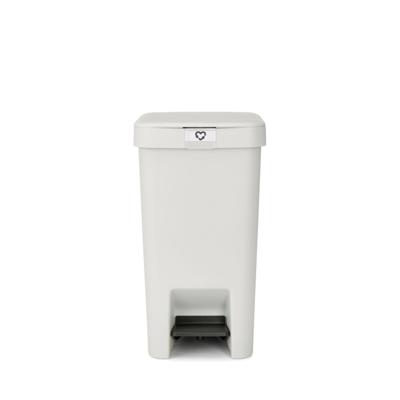 Brabantia StepUp Pedaalemmer - 16 liter - light grey 800221