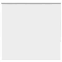 VidaXL Rolgordijn verduisterend 145x130 cm stofbreedte 141,6 cm wit