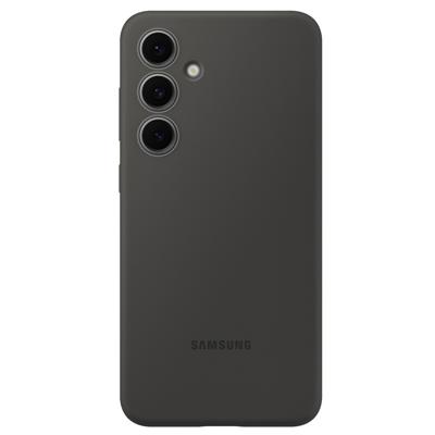 Samsung Silicone Case - voor Galaxy S24 FE Telefoonhoesje Zwart Samsung Silicone Case - voor Galaxy S24 FE Telefoonhoesje Zwart