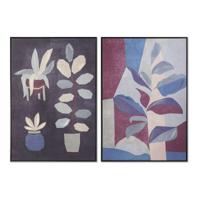 Canvas DKD Home Decor polyestyreen Canvas