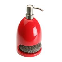 Zeepdispenser Versa Keramisch 11 x 21 x 11 cm Schuurspons