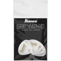 Ibanez PPA16HRGWH Grip Wizard Rubber Grip plectrumset 6-pack heavy wit