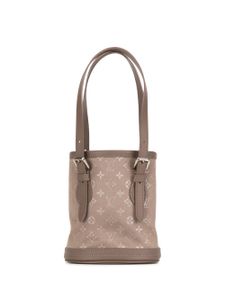 Louis Vuitton Pre-Owned petit sac seau à motif monogrammé pre-owned (2001) - Marron