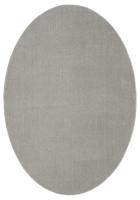 Karpet24 Loft - Luxe, Fluweelzacht Effen Vloerkleed in Grijs, Modern & Stijlvol-140 x 200 ovaal