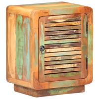 Nachtkastje 40x30x50 cm massief gerecycled hout