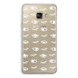 Eye pattern #3: Samsung Galaxy A3 (2016) Transparant Hoesje