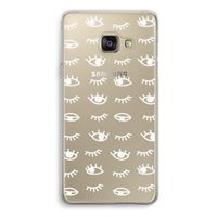 Eye pattern #3: Samsung Galaxy A3 (2016) Transparant Hoesje