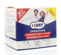 1-2DRY Okselpads small wit (20 st)