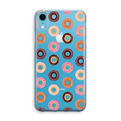 Donuts: iPhone XR Transparant Hoesje