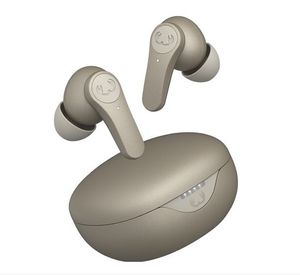 Hama 00221567 hoofdtelefoon/headset Draadloos In-ear Oproepen/muziek Bluetooth Beige