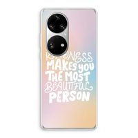 The prettiest: Huawei P50 Pro Transparant Hoesje