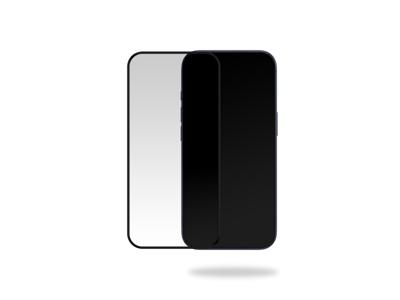 Mobilize Mobilize Glass Screen Protector - Black Frame - Apple iPhone 16 Pro/17/17 Pro