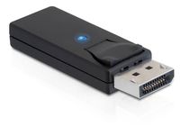 DeLOCK 65258 tussenstuk voor kabels Displayport 1.1 HDMI Zwart - thumbnail