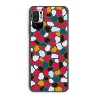 Colored Giraffe: Xiaomi Redmi Note 10 5G Transparant Hoesje