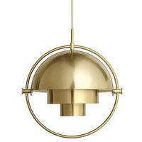 Gubi Multi-Lite Hanglamp - Glanzend messing