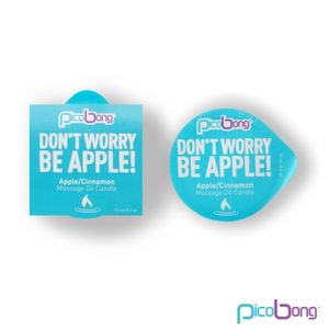PicoBong - Appel and Kaneel Massage Olie Kaars