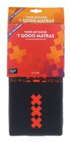 Newlooxs T goois matras voor me kleine, bagegedrager kussen zwart/rood