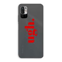 Ugh: Xiaomi Redmi Note 10 5G Transparant Hoesje