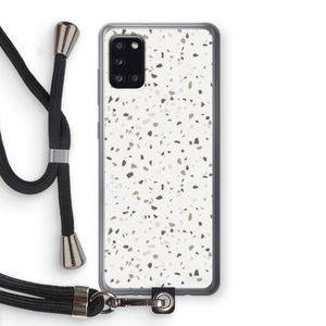 Terrazzo N°14: Samsung Galaxy A31 Transparant Hoesje met koord
