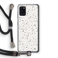 Terrazzo N°14: Samsung Galaxy A31 Transparant Hoesje met koord