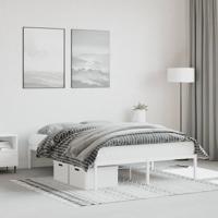 Bedframe metaal wit 140x200 cm
