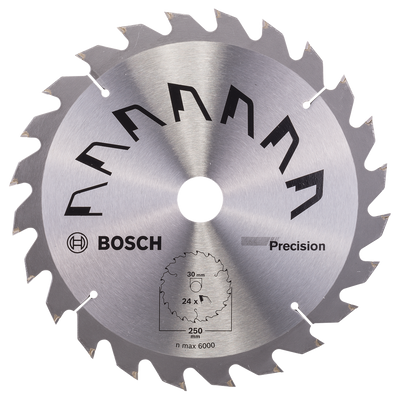 Bosch Accessoires Cirkelzaagblad Precision 250X2X30/-,T24 - 2609256878