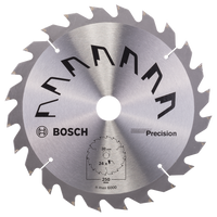 Bosch Accessoires Cirkelzaagblad Precision 250X2X30/-,T24 - 2609256878