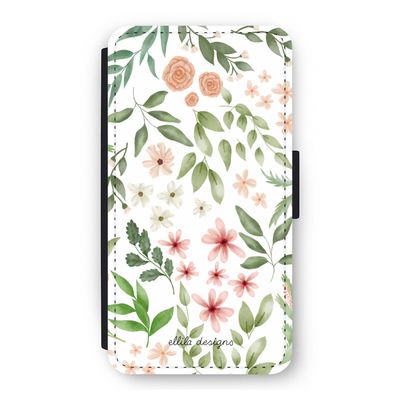 Botanical sweet flower heaven: iPhone 11 Pro Flip Hoesje