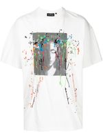 Mostly Heard Rarely Seen t-shirt Lonely Wife à broderies - Blanc - thumbnail