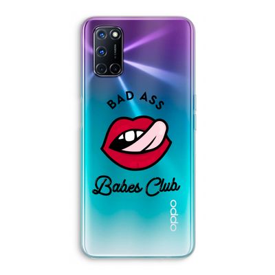 Badass Babes Club: Oppo A72 Transparant Hoesje