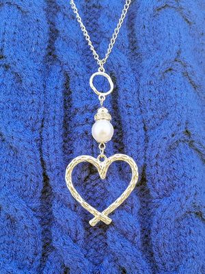 Pearl Heart Shape Necklace