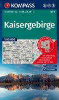 Wandelkaart 9 Kaisergebirge | Kompass