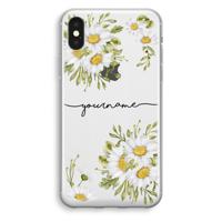 Daisies: iPhone XS Transparant Hoesje