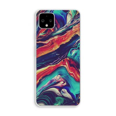 Chameleon Sun: Pixel 4 XL Transparant Hoesje
