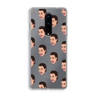 Ugly Cry Call: OnePlus 8 Transparant Hoesje