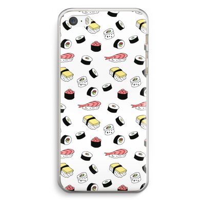 Sushi time: iPhone 5 / 5S / SE Transparant Hoesje