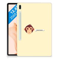 Samsung Galaxy Tab S7FE Tablet Back Cover Monkey - thumbnail