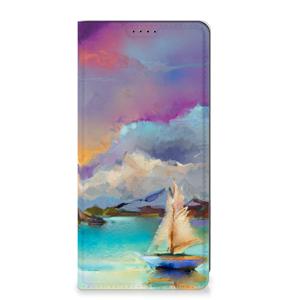 Bookcase Samsung Galaxy S23 FE Boat