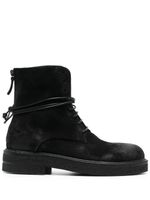 Marsèll lace-up suede boots - Noir - thumbnail