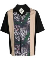 Perks And Mini chemise à imprimé tête de mort - Noir