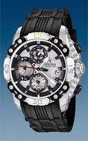 Horlogeband Festina F16543 / F16543-1 / F16543-2 / F16543-3 Rubber Zwart 26mm