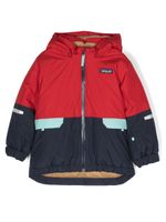 Patagonia Kids doudoune zippée à capuche - Rouge