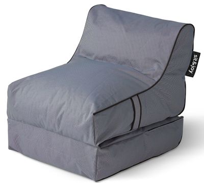 Zitzak lounger 'Hawaï' Navy Blue - Blauw - Weerbestendig - Sit&Joy