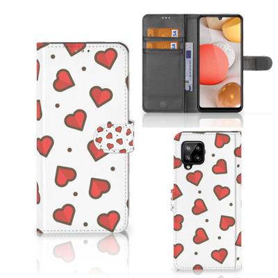 Samsung Galaxy A42 5G | Telefoon Hoesje | Hearts