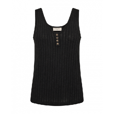 FreeQuent - Zwart | Dames | Top | Zwart | M | regular | Kamst mode