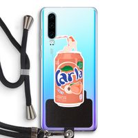 S(peach)less: Huawei P30 Transparant Hoesje met koord