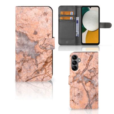 Samsung Galaxy A34 | Bookcase | Marmer Oranje