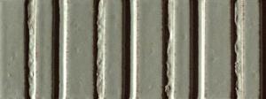Tegelsample: Valence Costela wandtegel ribbel 7.5x20cm muschio glans